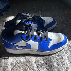 Nike Blue and White Sneakers
